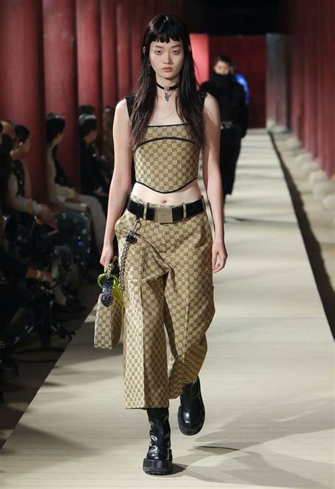 sfilata gucci in tv|Gucci Cruise 2024 Fashion Show .